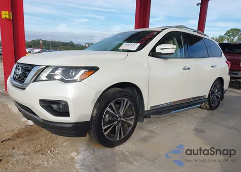 2020 Nissan Pathfinder Platinum 2Wd from USA, damaged, VIN 5N1DR2DN4LC633804